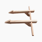 Handcrafted Wooden Laptop Stand – Heavy Duty & Heat-Resistant